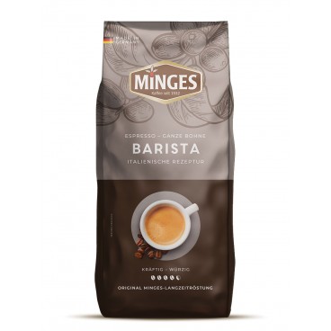 ESPRESSO BARISTA, 1 kg, kava pupelėmis/ MINGES