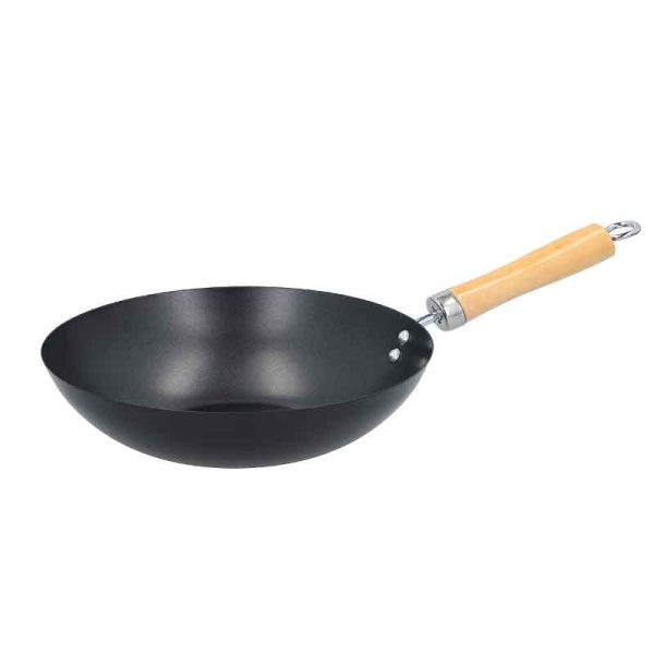 Keptuvė Wok su medine rankena Ø 25cm, ALPINA